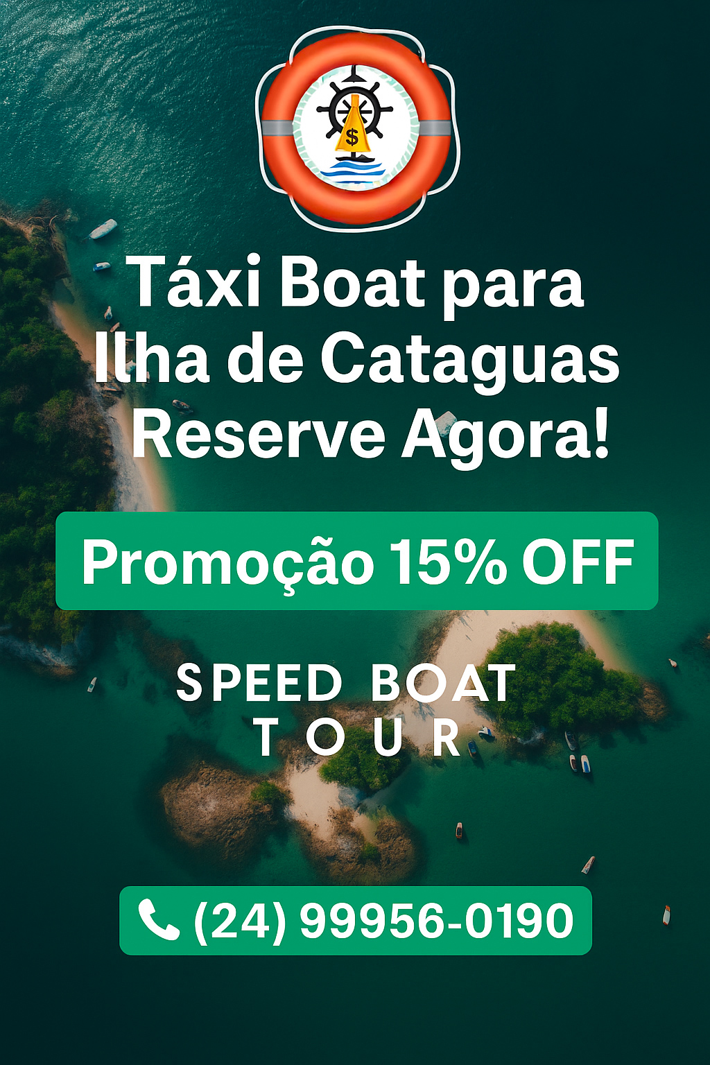 Speed Boat Tour – Passeios de Lancha em Angra dos Reis