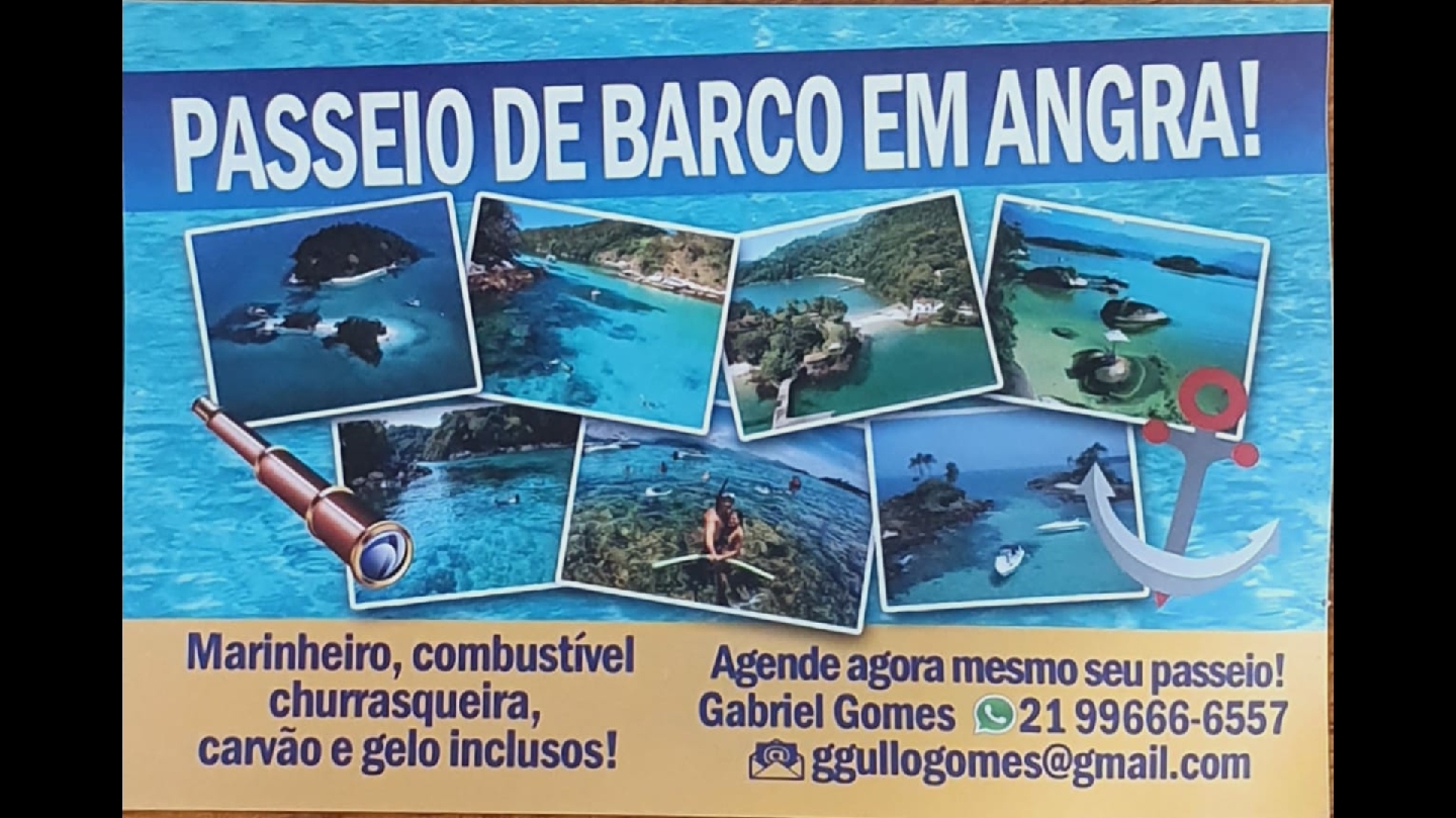 Passeio de Lancha Angra