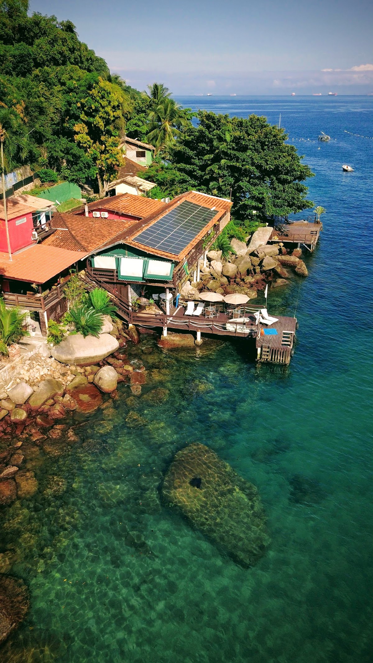 Pousada Convés - Praia de Araçatiba - Ilha Grande