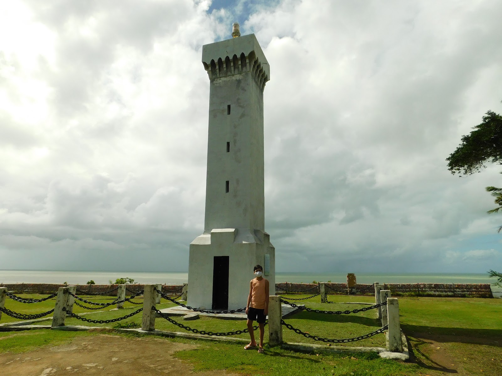 Mirante e placa Porto Seguro