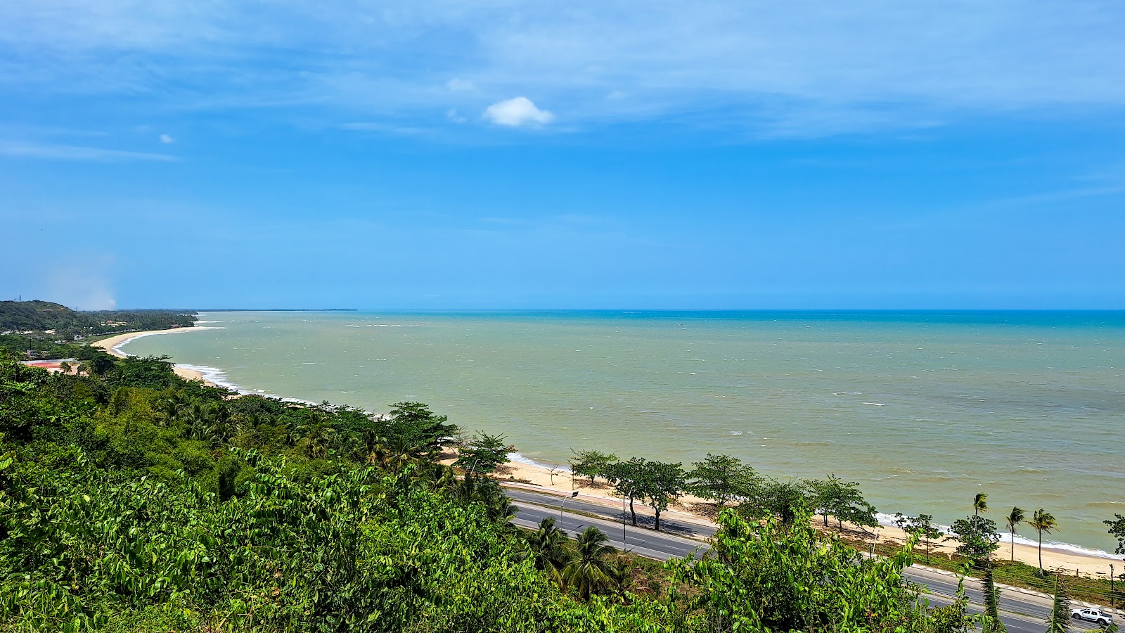 Mirante e placa Porto Seguro