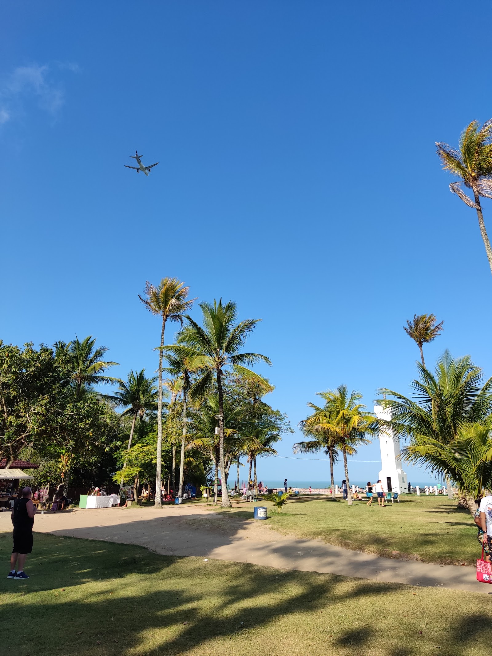 Mirante e placa Porto Seguro