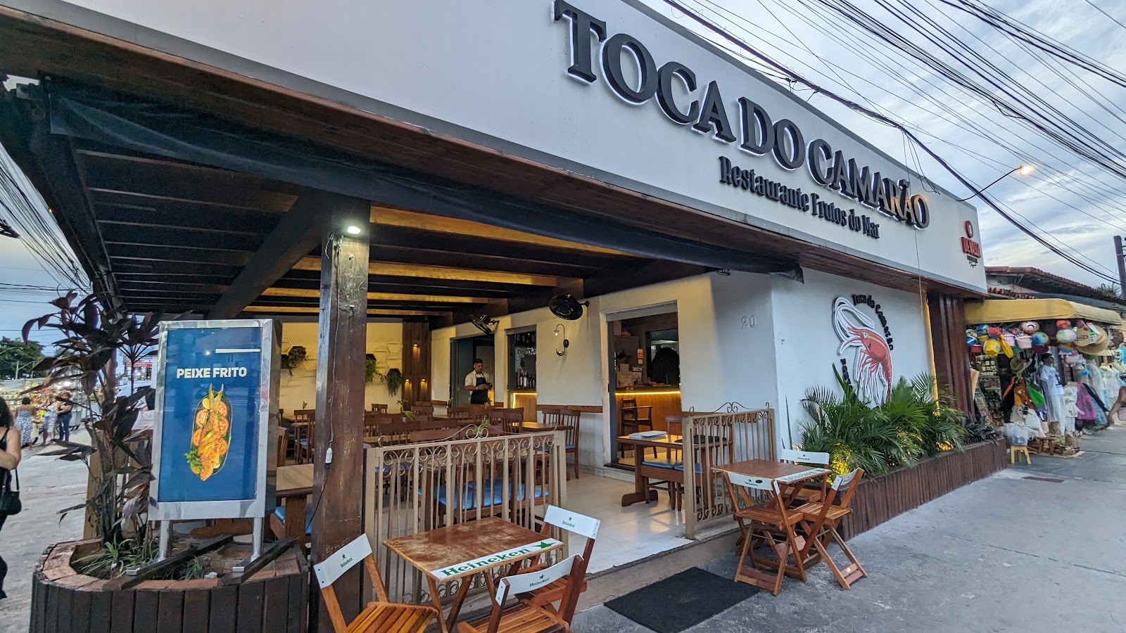 Restaurante Toca do Camarão - Porto Seguro Bahia