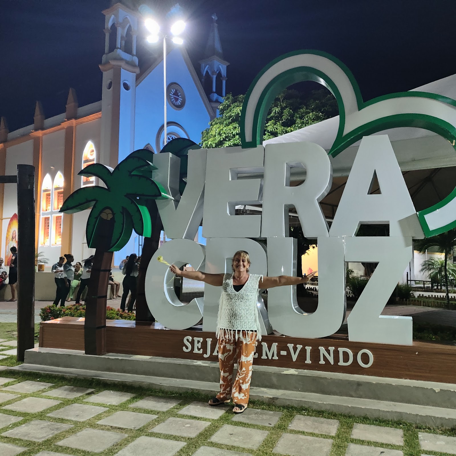 Praça Principal de Mar Grande
