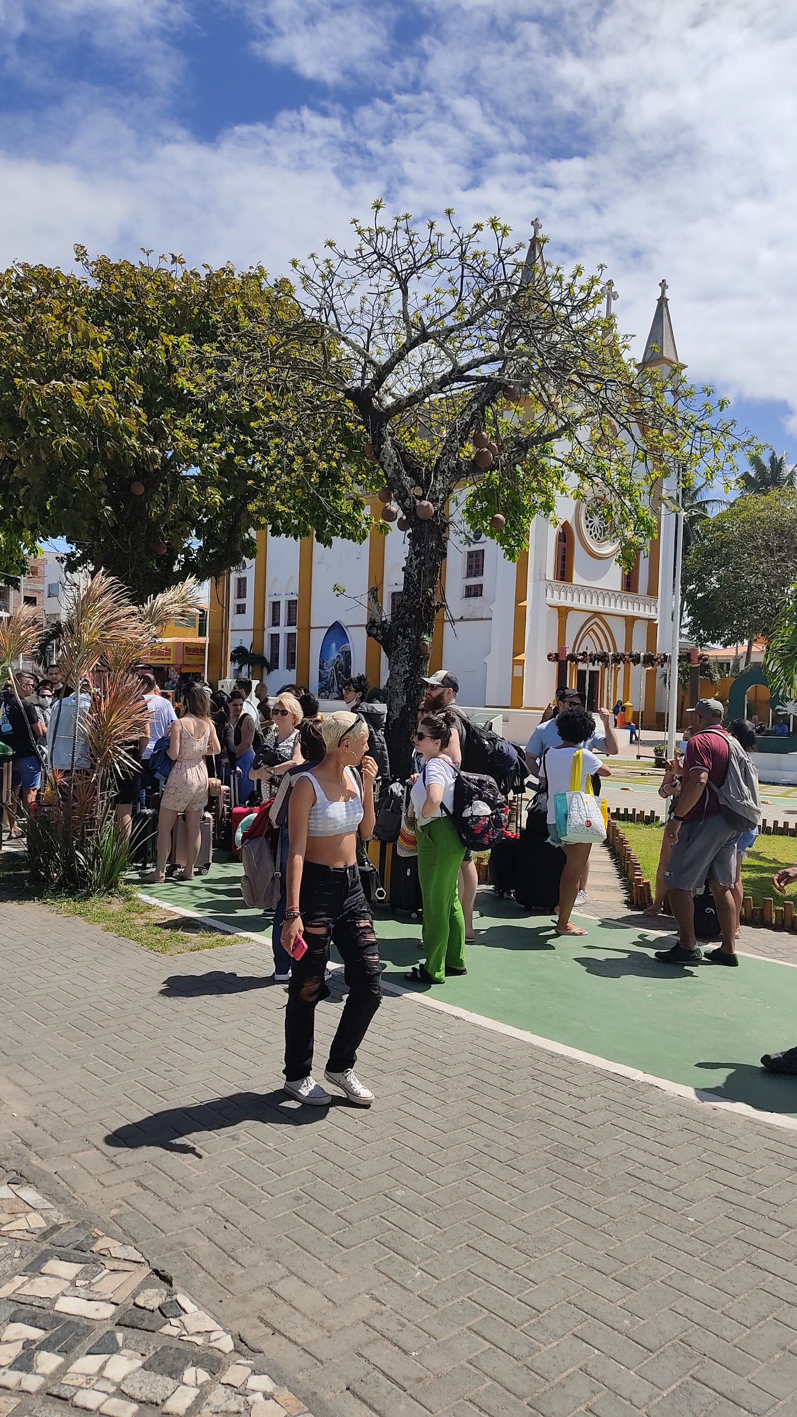 Praça Principal de Mar Grande