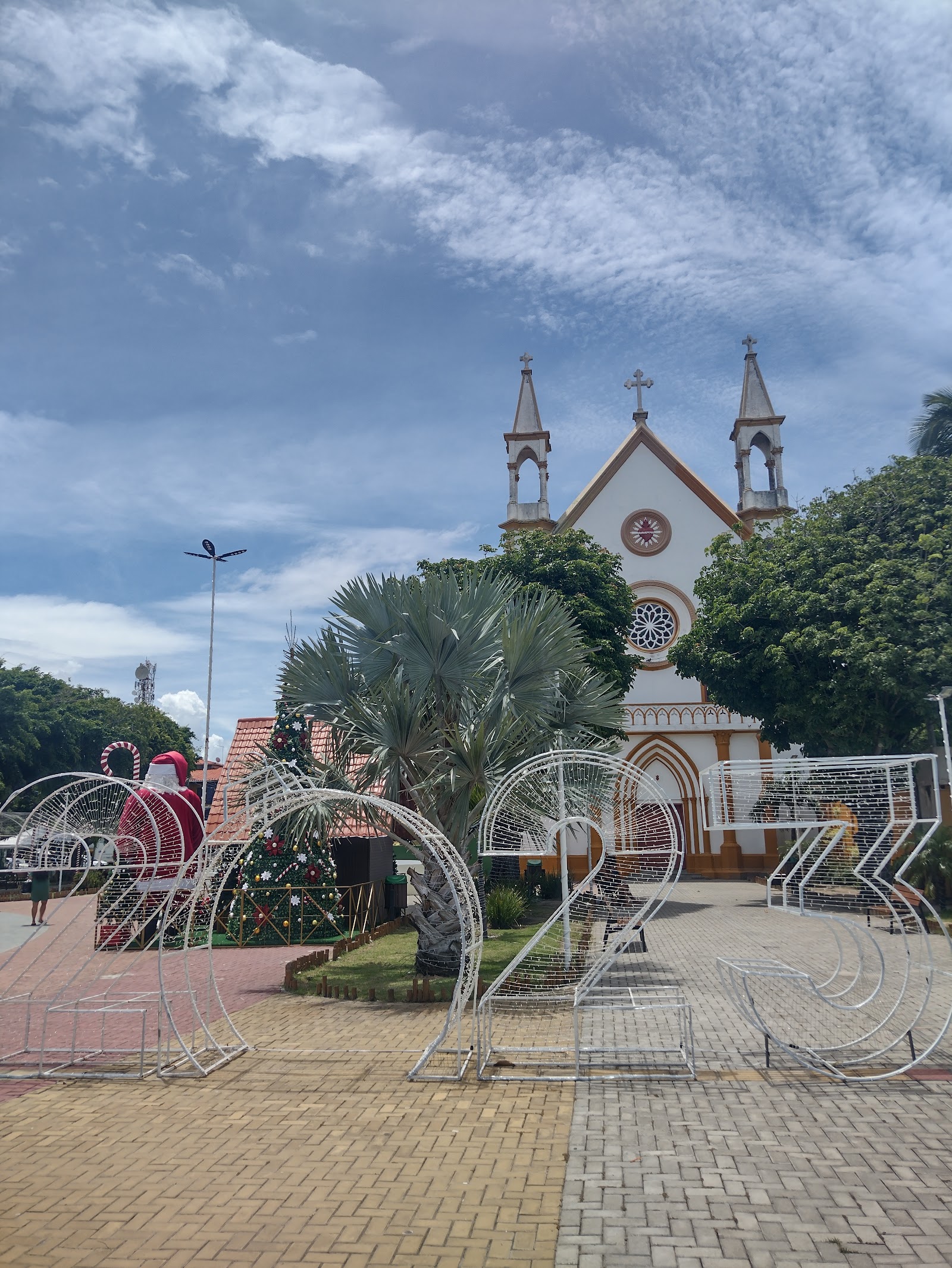 Praça Principal de Mar Grande