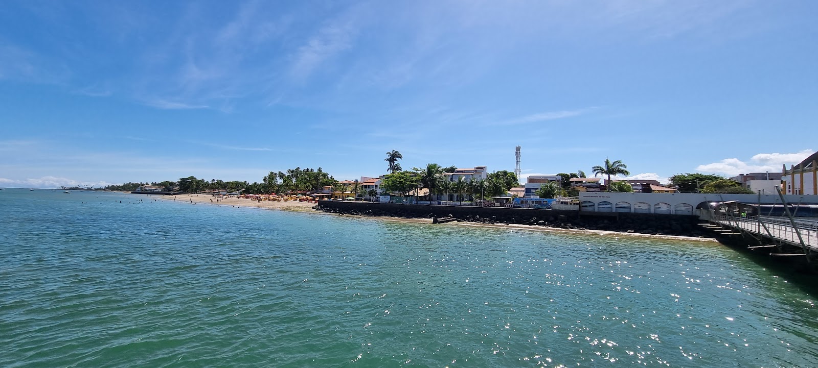 Praça Principal de Mar Grande