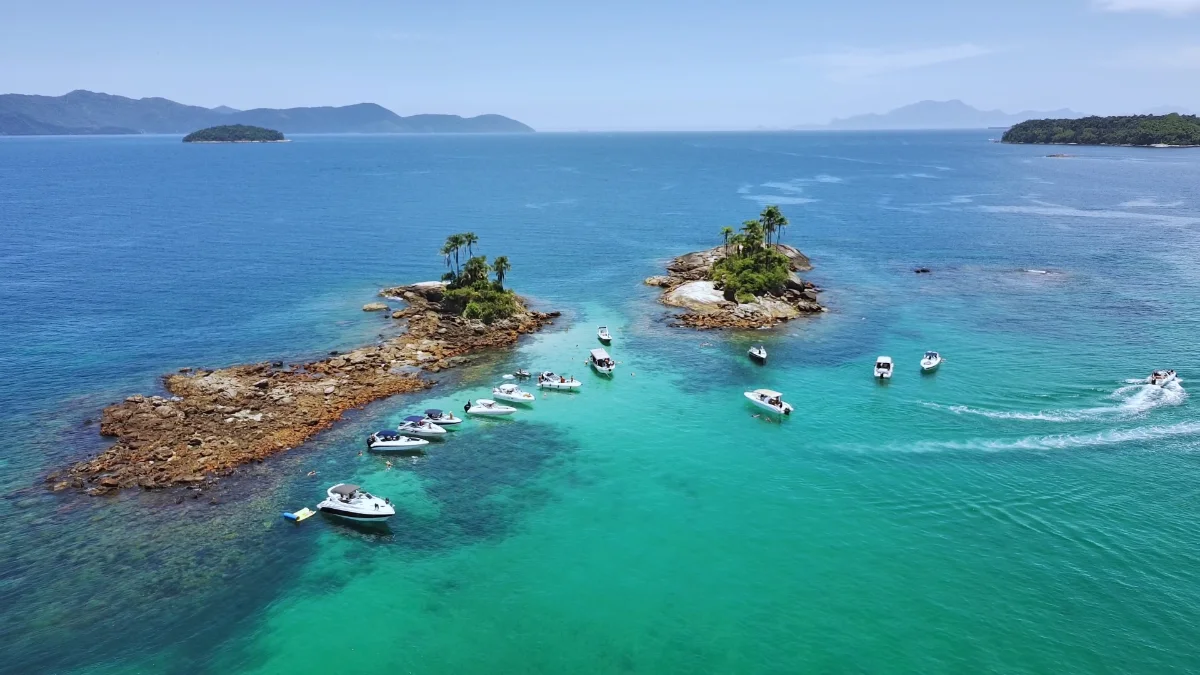 Ilhas Paradisíacas | Passeio de Lancha Compartilhada em Angra dos Reis