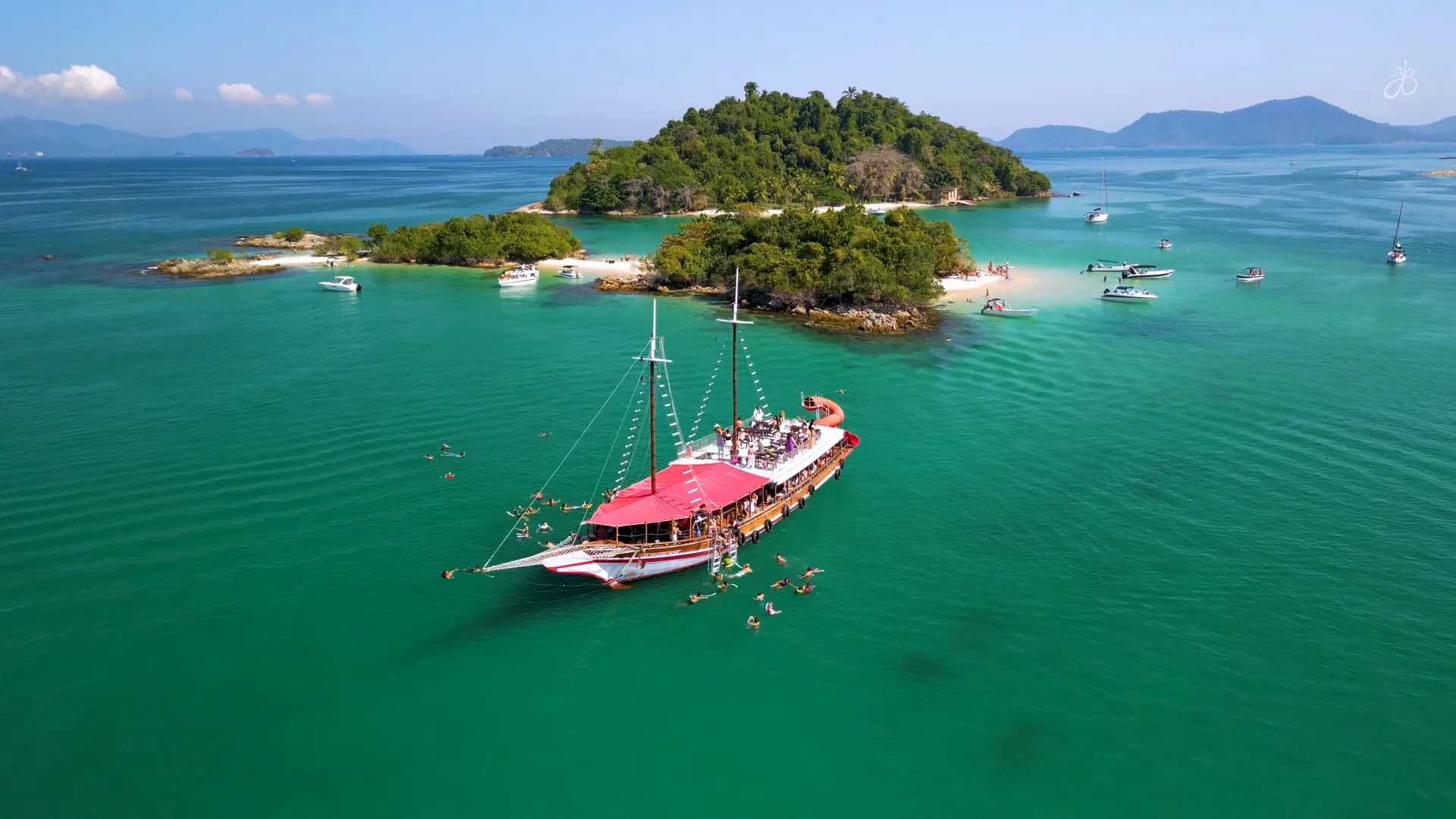 Passeio de Escuna na Ilha Grande