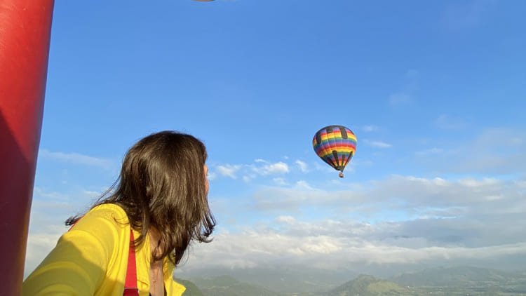 Passeio de Balão Com tupi