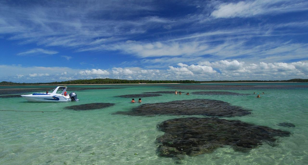 Passeio de Lancha - Boipeba para Garapuá
