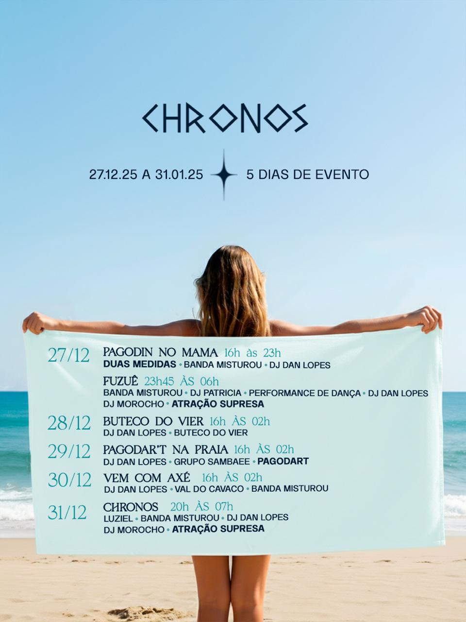 REVEILLON CHRONOS  Buteco do Vier - 28/12